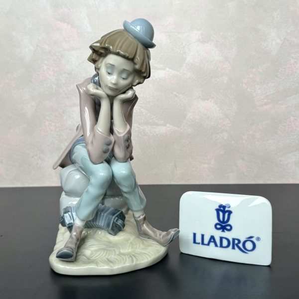 Lladro 5058 Задумчивый клоун